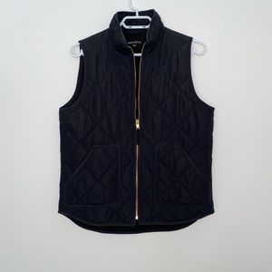 J Crew Mercantile black vest size S